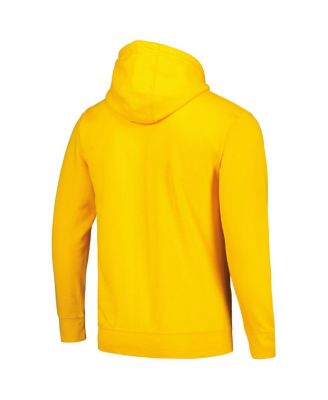 Men's x Tats Cru Gold Los Angeles Lakers Hardwood Classics Brick Pullover Hoodie