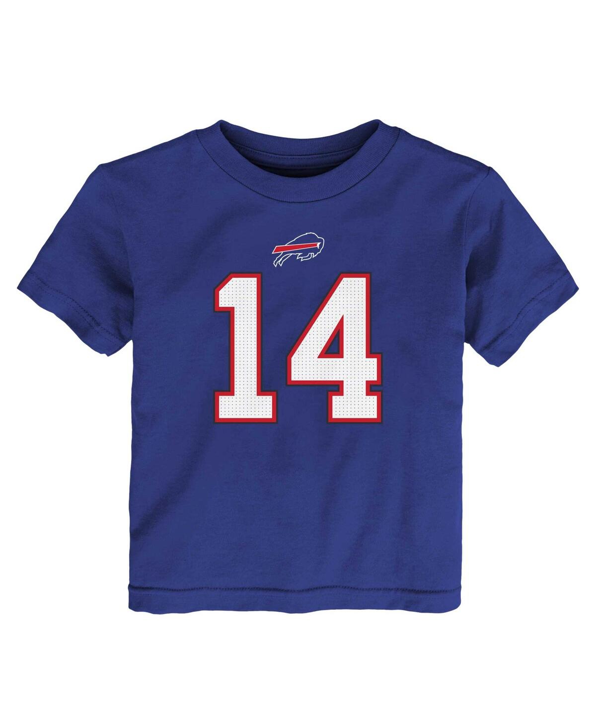 Toddler Boys and Girls Nike Stefon DiggsBuffalo Bills Player Name and Number T-shirt - Royal