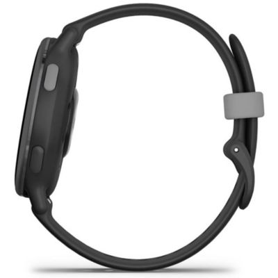 Fitness Unisex Smartwatch - Slate Silicone Strap