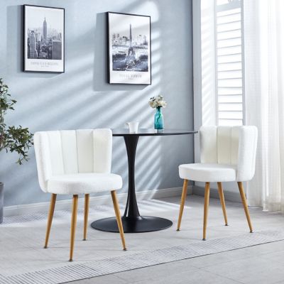 Dining Chairs(Set Of 2) With Wood Legs
