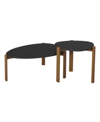 Manhattan Comfort Gales 2-Piece MDF End Table And Coffee Table Set - Macy's