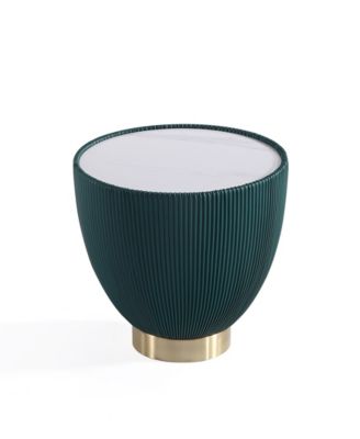 Anderson 2-Piece Leatherette Upholstered End Table Set