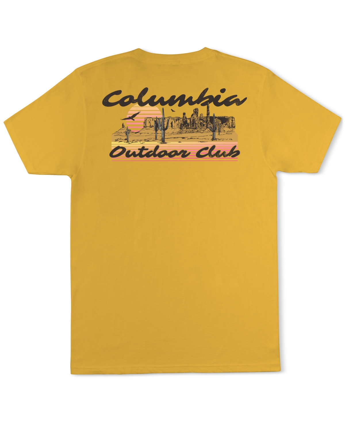 Men's Outdoor Club Graphic T-Shirt - Mustard