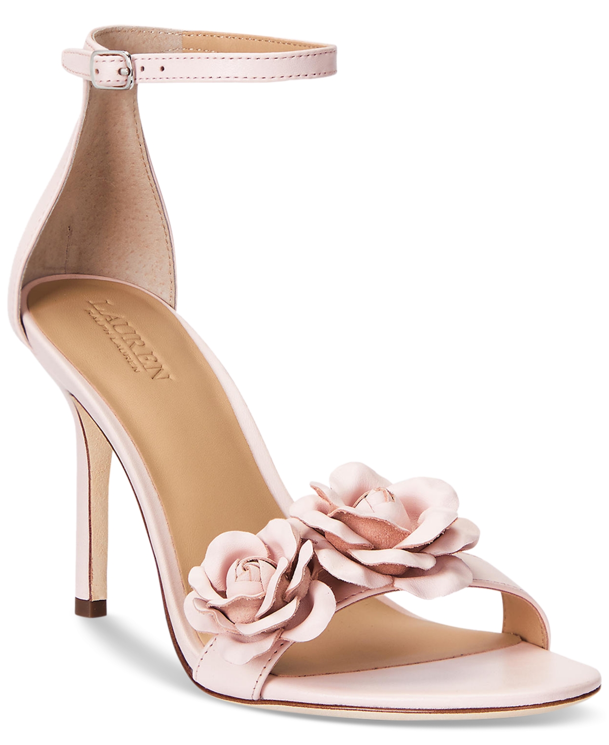 Lauren Ralph Lauren Women's Allie Flower Dress Sandals In Pink Opal