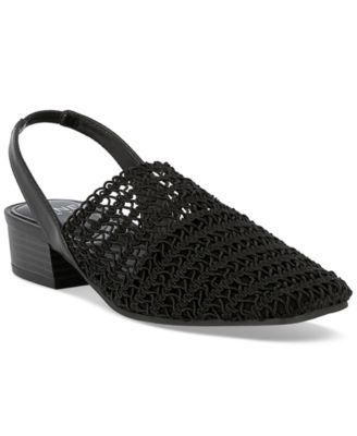 Women's Carolton Woven Slingback Flats