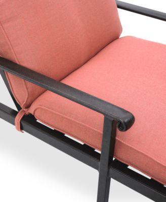 Wythburn Mix and Match Scroll Outdoor Chaise Lounge, Created for Macy's