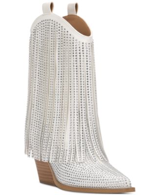 Women's Paredisa Rhinestone Fringe Cowboy Booties