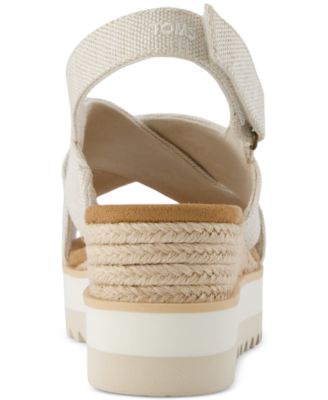 Women's Diana Crisscross Platform Wedge Sandals