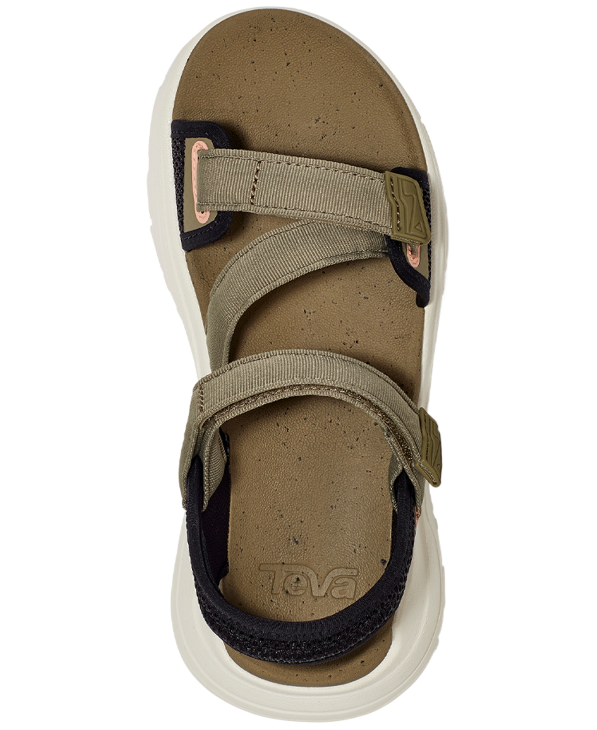 Shop Teva Zymic Casual Wedge Platform Sandals In Aloe