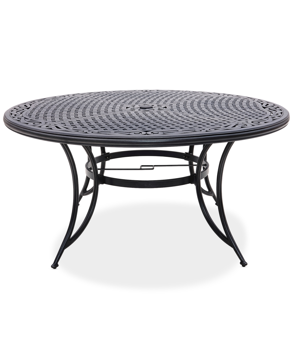 Wythburn Mix and Match Round Cast Aluminum Outdoor Dining Table