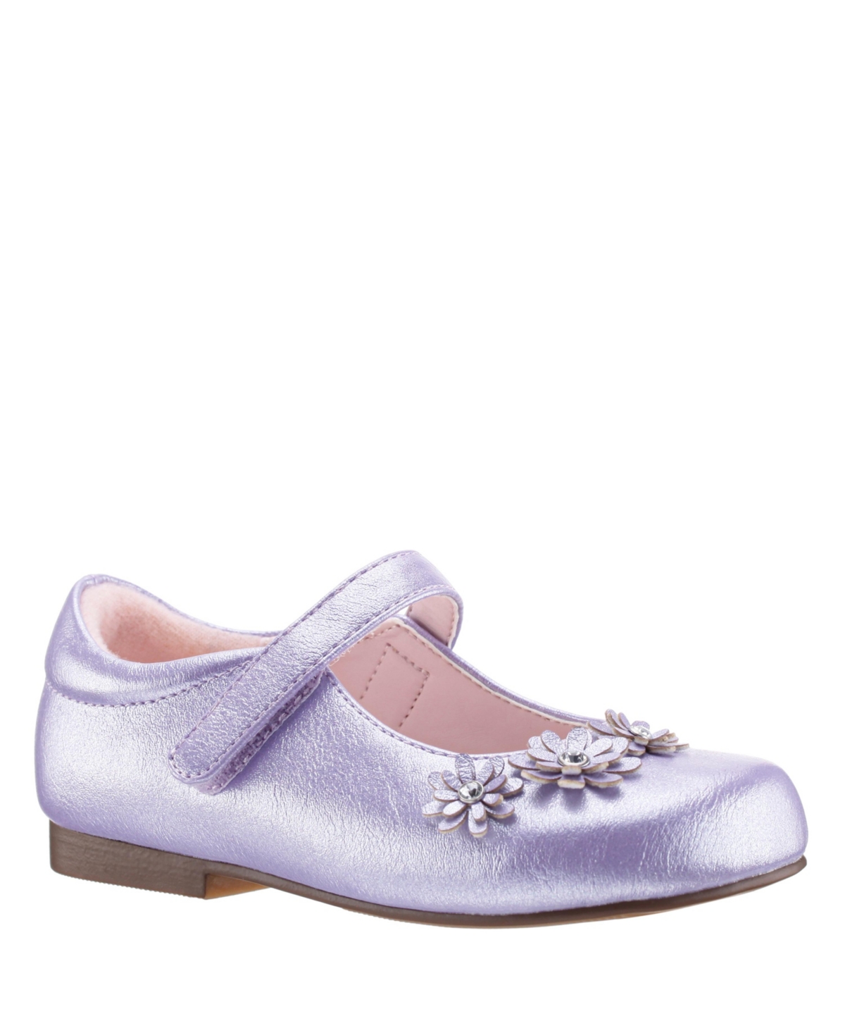 Shop Nina Toddler And Little Girls Dress Mary Jane Strap Closure Shoes In Light Purple