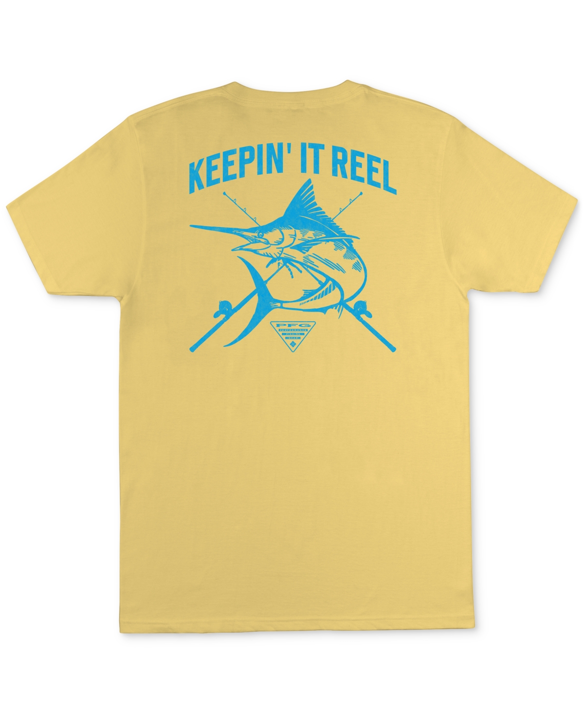 Men's Be Reel Pfg Marlin Graphic T-Shirt - Sunlit