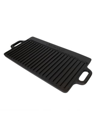 Stan sport Pre-Seasoned Cast Iron Griddle with Reversible Cooking Surface