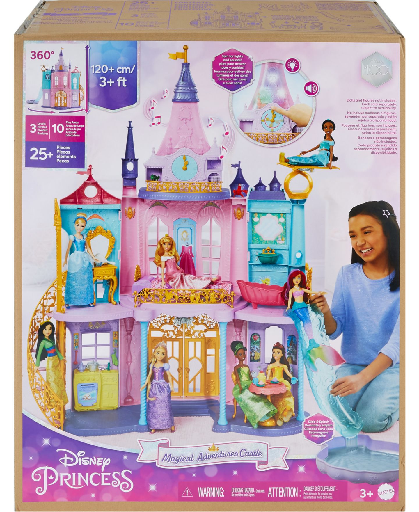 Детские куклы Disney Princess Magical Adventures Castle — фото 7