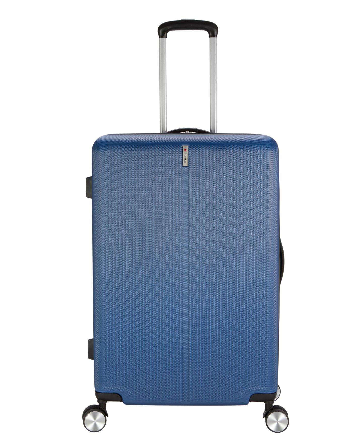 Чемоданы Tag Cityscape 4 Piece Hardside Luggage Set, Created for Macy's, цвет: Синий — фото 16
