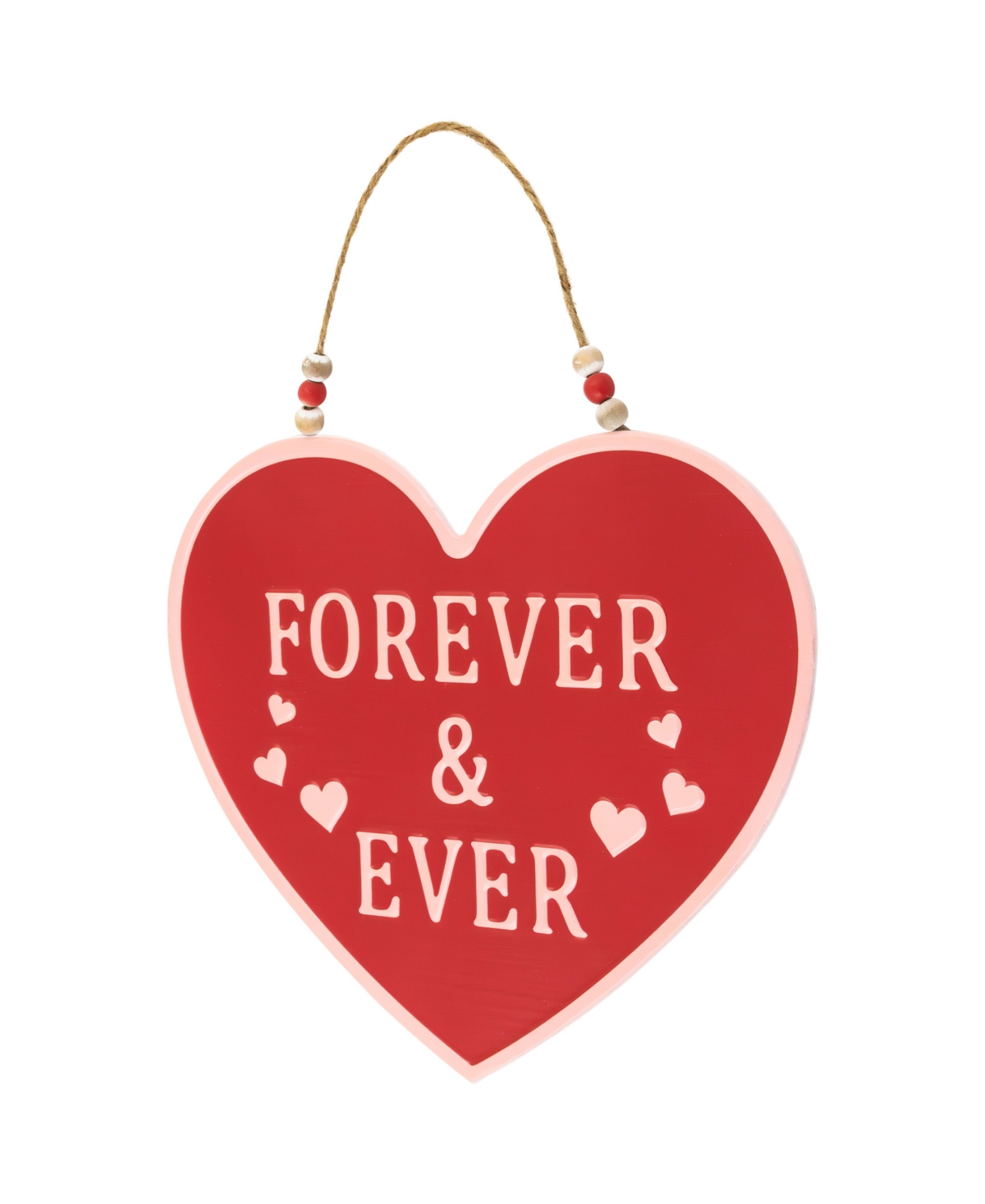 Shop Northlight 13.75" Forever And Ever Valentine's Day Wall Decoration In Red