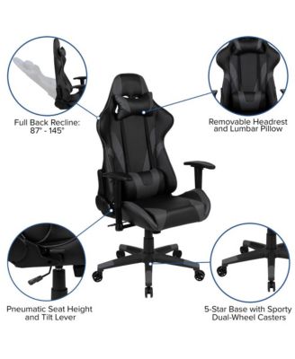 Z200 Gaming Chair Racing Office Ergonomic Computer Pc Chair With Reclining Back