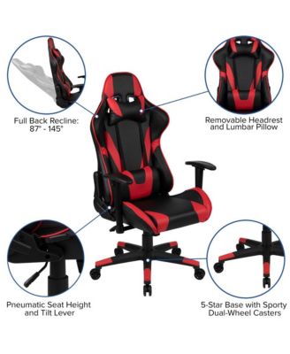 Z200 Gaming Chair Racing Office Ergonomic Computer Pc Chair With Reclining Back