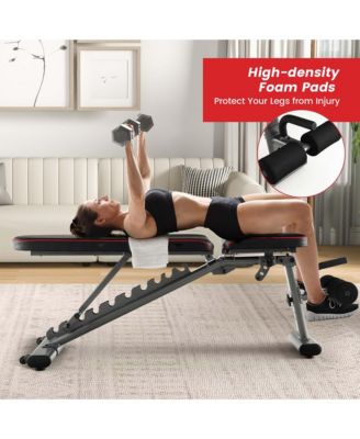 Adjustable Weight Bench 660 lbs Heavy Duty Commercial Grade Fitness Workout