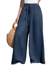 MSK Mesh Wide-Leg Dress Pants, Regular & Petite Sizes - Macy's
