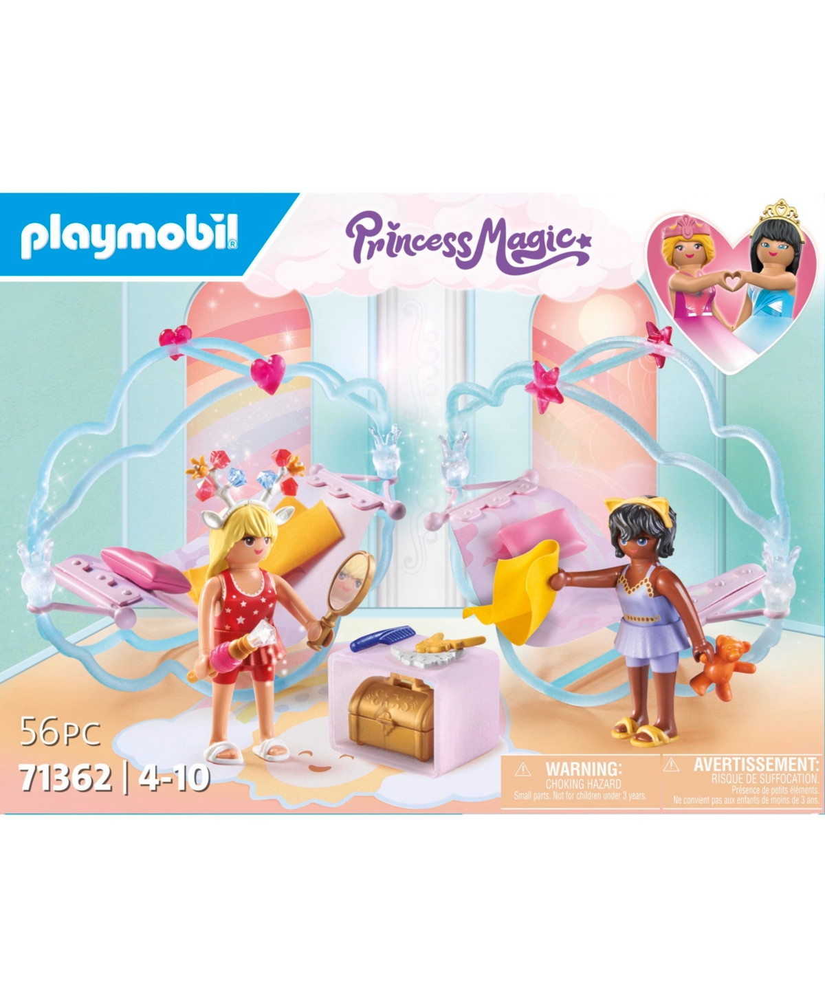 Shop Playmobil Princess Sleepover Party In Pink