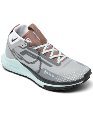 Women s React Pegasus Trail 4 GORE TEX Water resistant Trail Running Sneakers from Finish Line