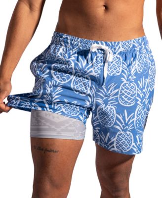 Men's The Thigh-Naples Quick-Dry 5-1/2" Swim Trunks with Boxer Brief Liner