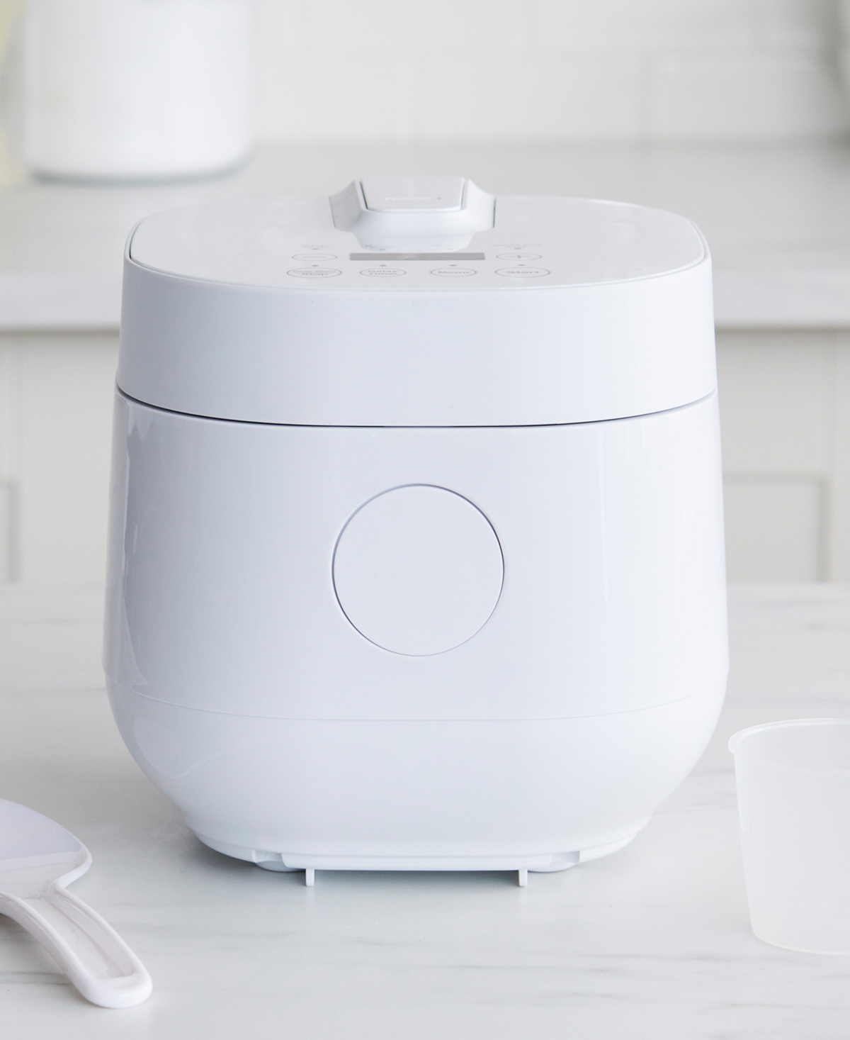 Greenlife Healthy Ceramic Nonstick Rice And Grains Cooker In White