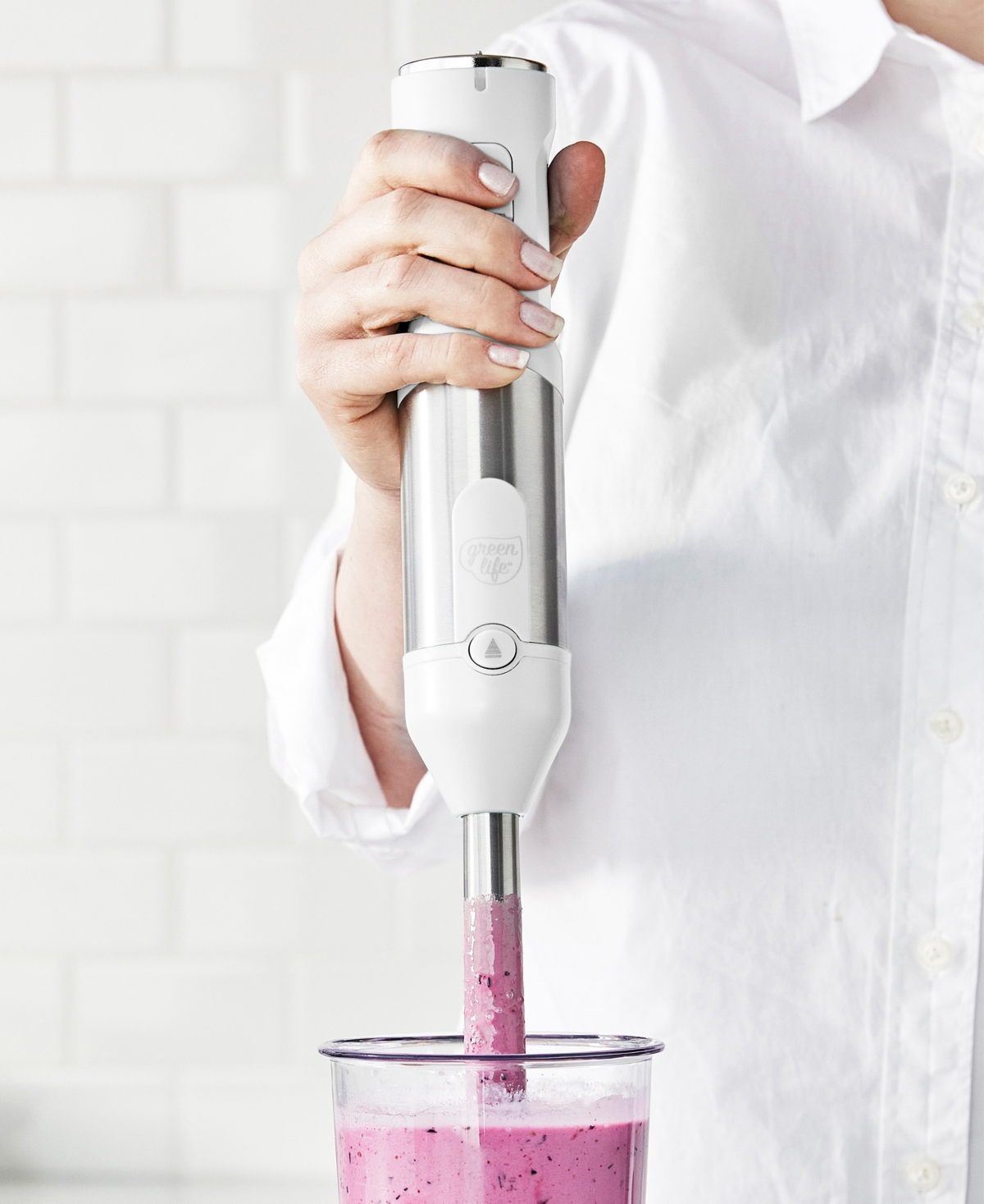 Shop Greenlife Electric Variable Speed Hand Blender In White