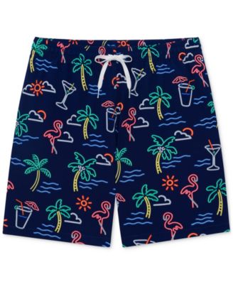 Men's The Neon Lights Quick-Dry 5-1/2" Swim Trunks