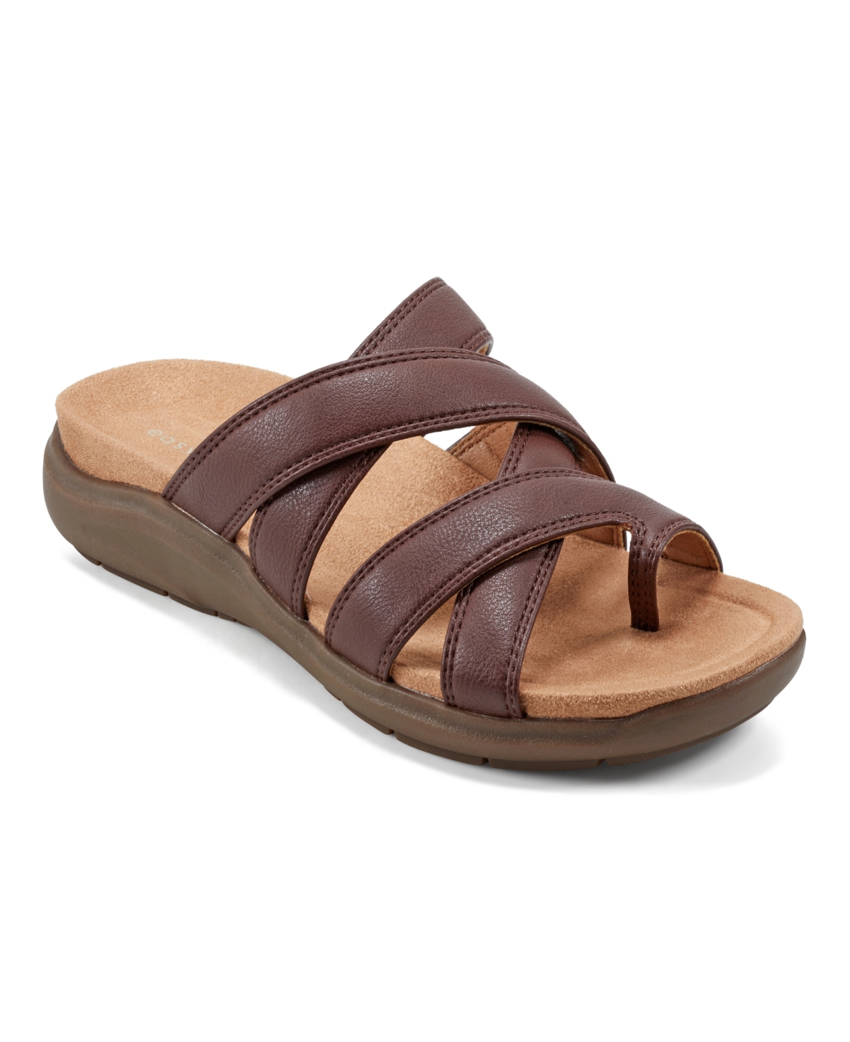 Easy Spirit Women's Westly Strappy Casual Flat Sandals