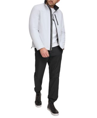 Men's Sherpa Lined Classic Soft Shell Jacket