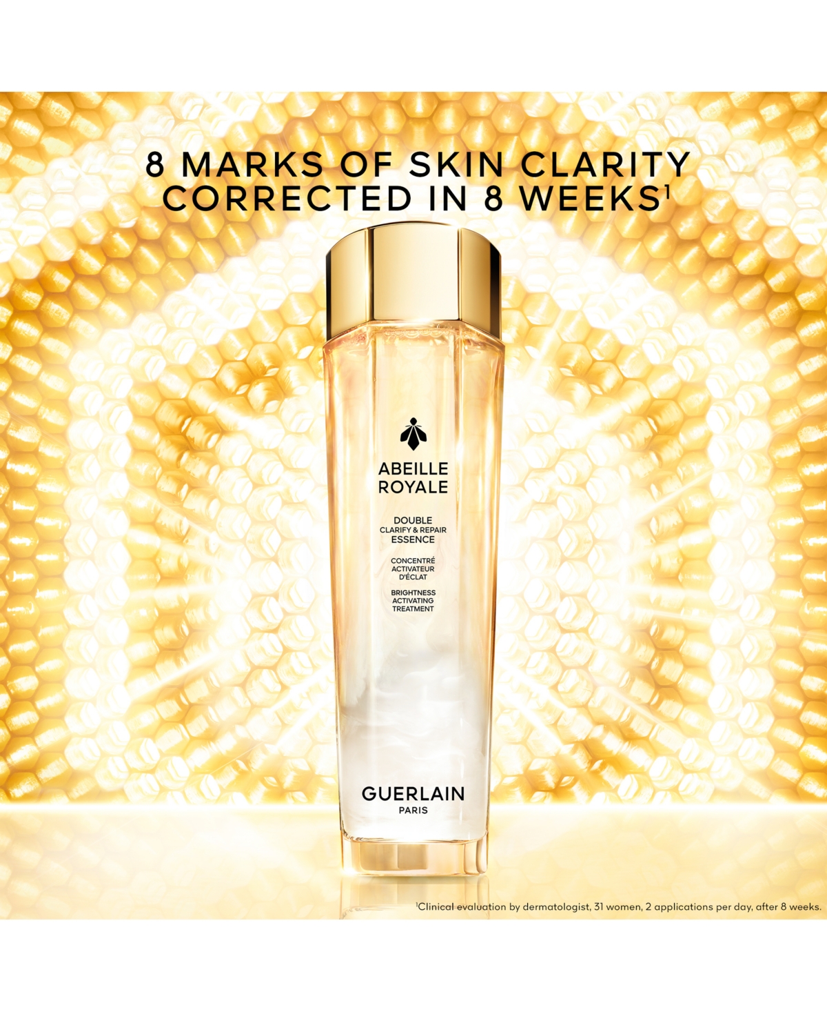 Guerlain Abeille Royale Double Clarify & Repair Essence, 5.07 Oz. In Ab,roy 24 Ess 150ml Btl