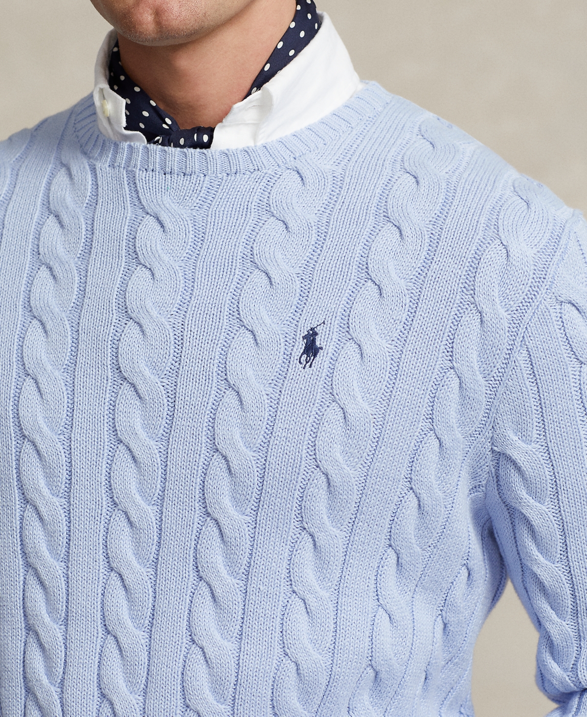 Polo Ralph Lauren Men's Cable-Knit Cotton Sweater