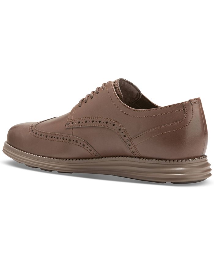 COLE HAAN Men's Leather Lace Up Wing Tip Oxfords main image 1