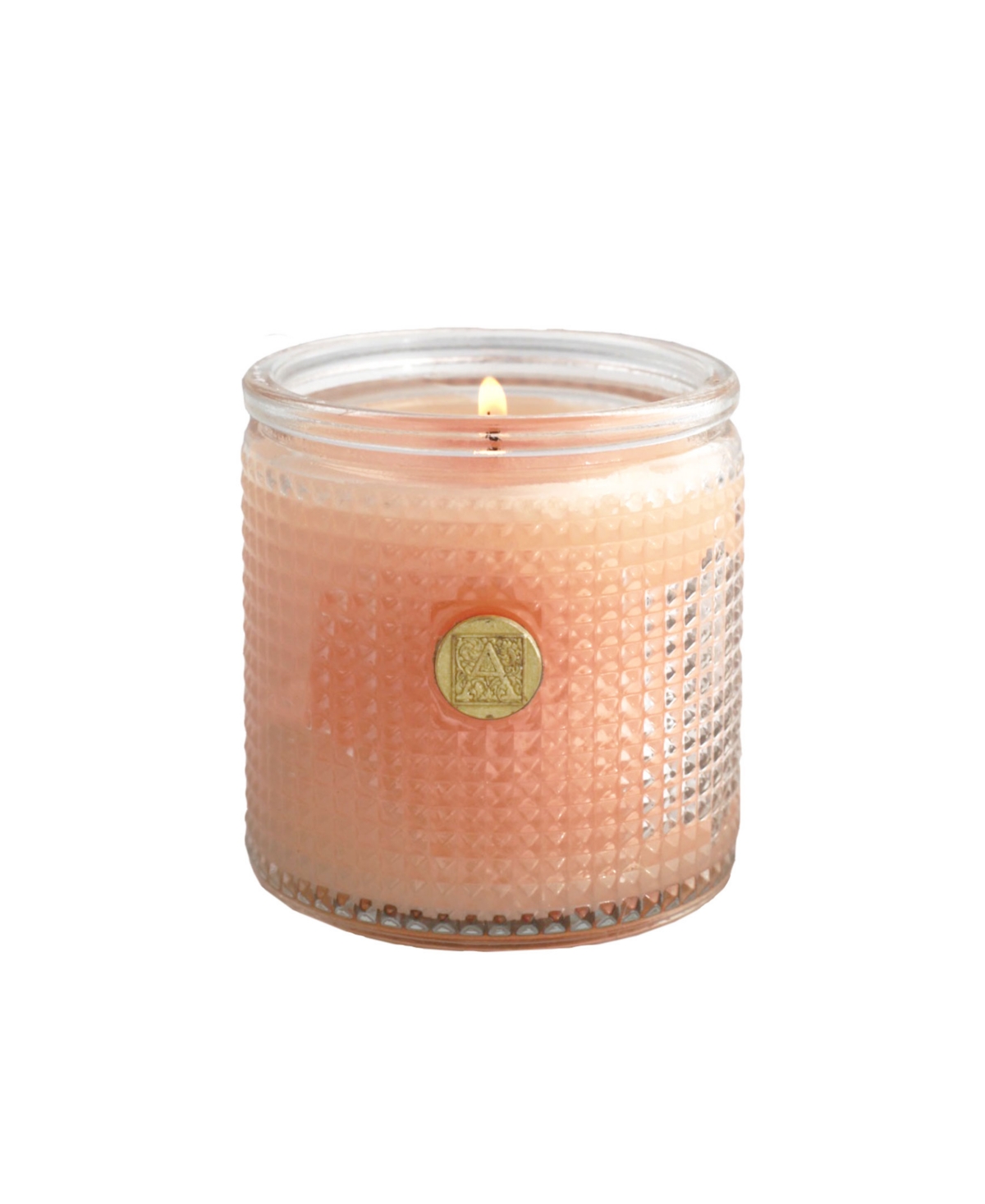 Elegant Essentials Tangerine Dreams Textured Candle, 6 oz - Light Orange