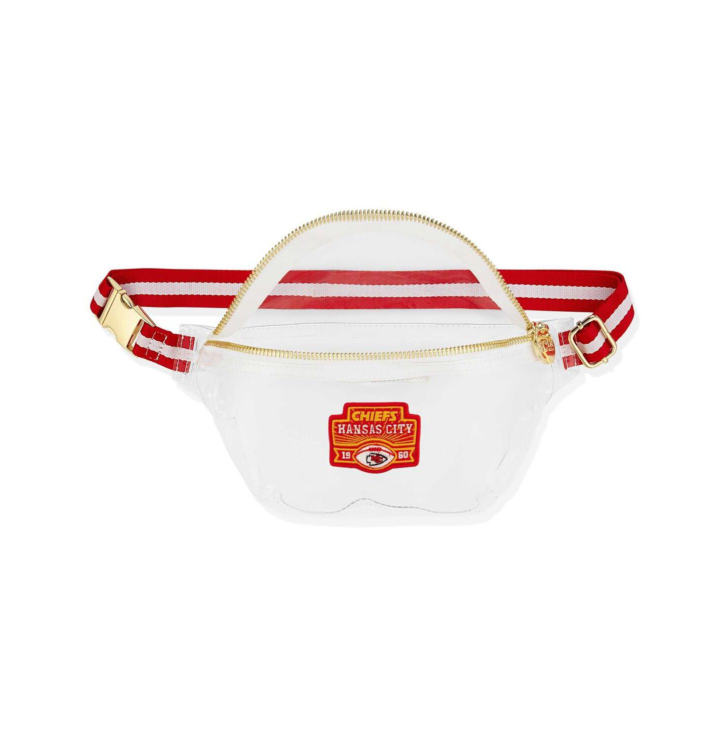 Женская сумка Stoney Clover Lane Stoney Clover Kansas City Chiefs Stadium Clear Belt — фото 2