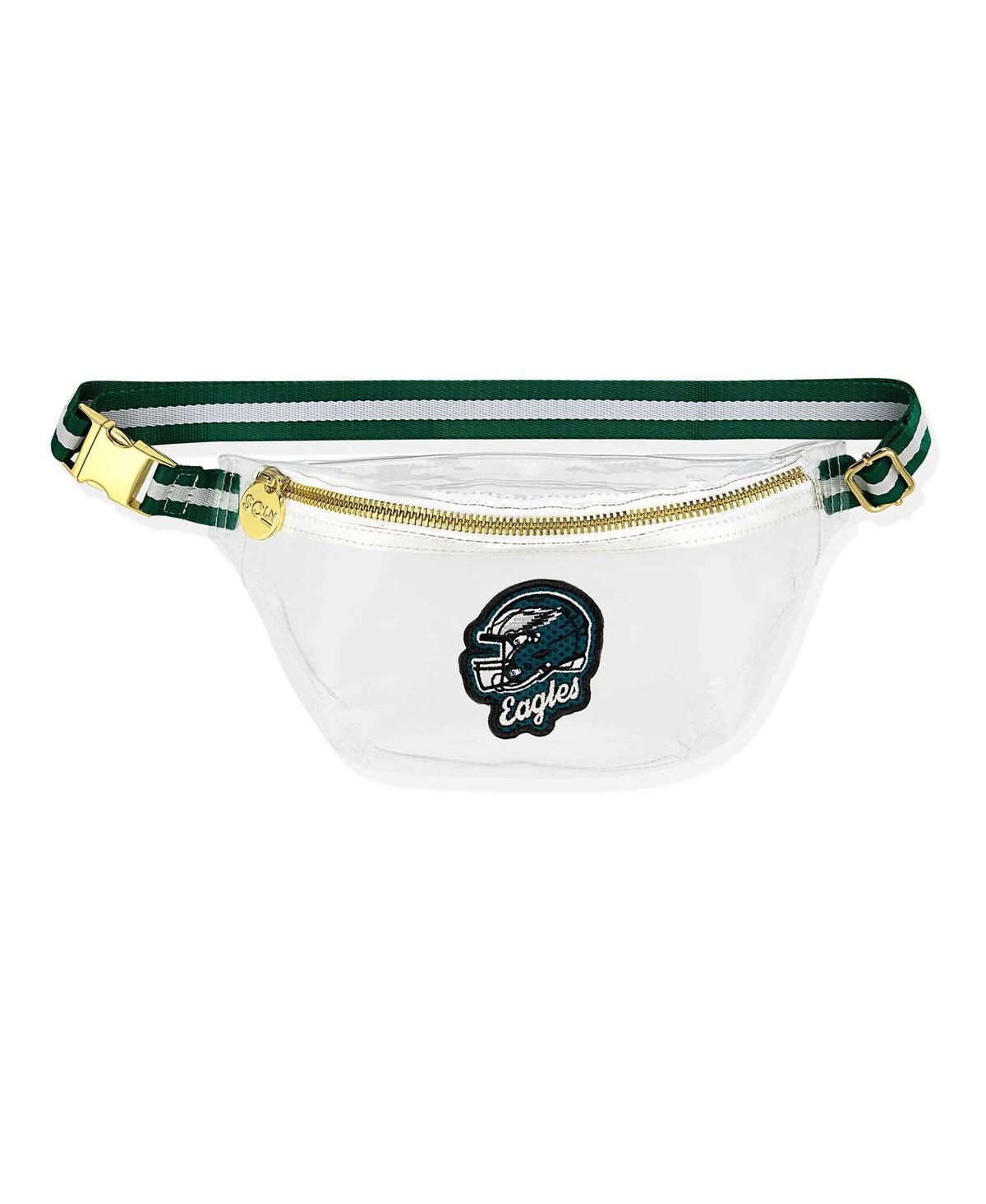 Stoney Clover Women's  Philadelphia Eagles Stadium Clear Belt Bag In Green