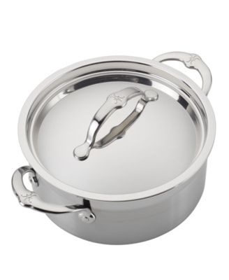ProBond&reg; Clad Stainless Steel 3-Quart Covered Soup Pot