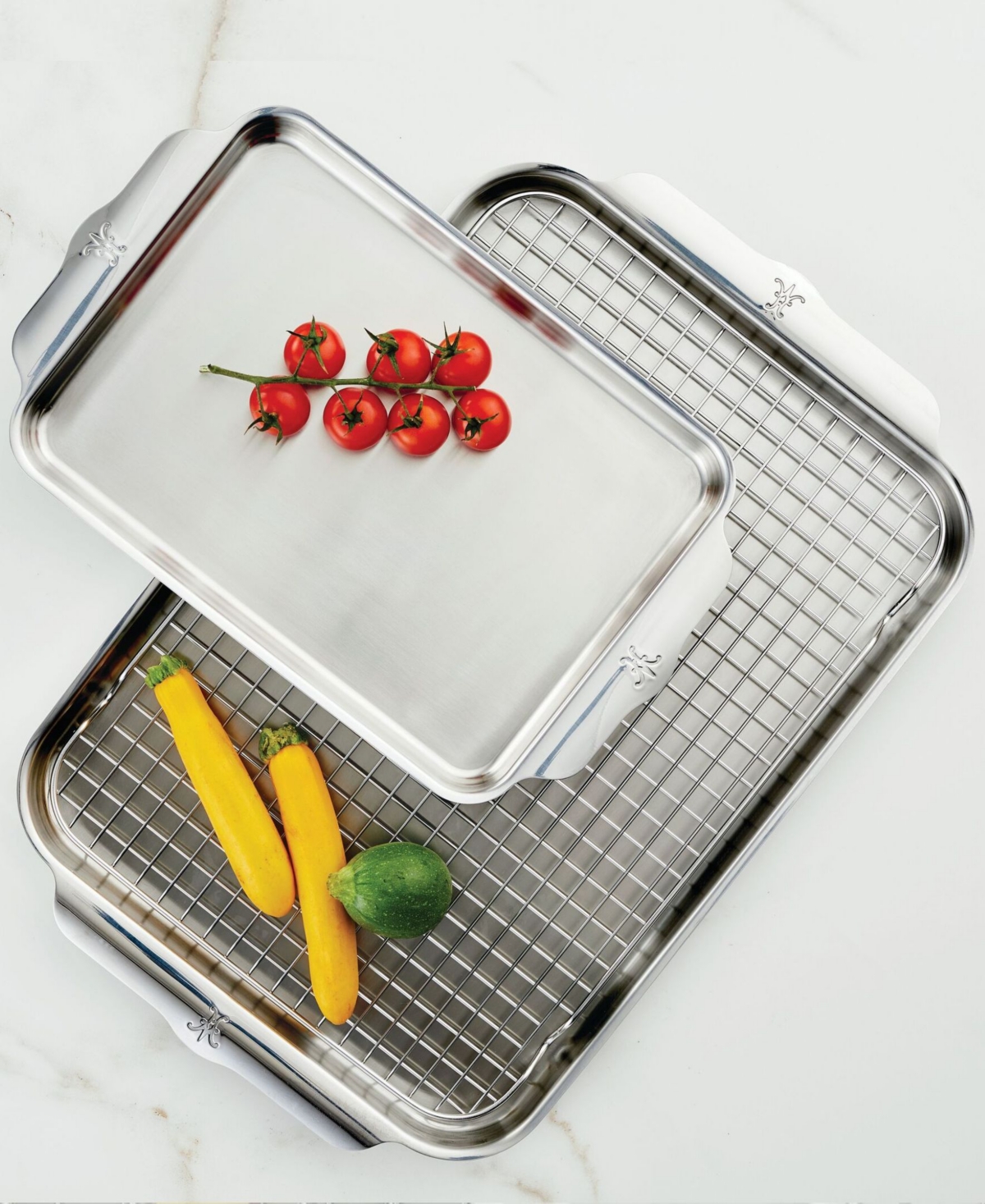 Hestan Provisions Oven Bond Try-ply 3-piece Cookware Set In Stainless Steel