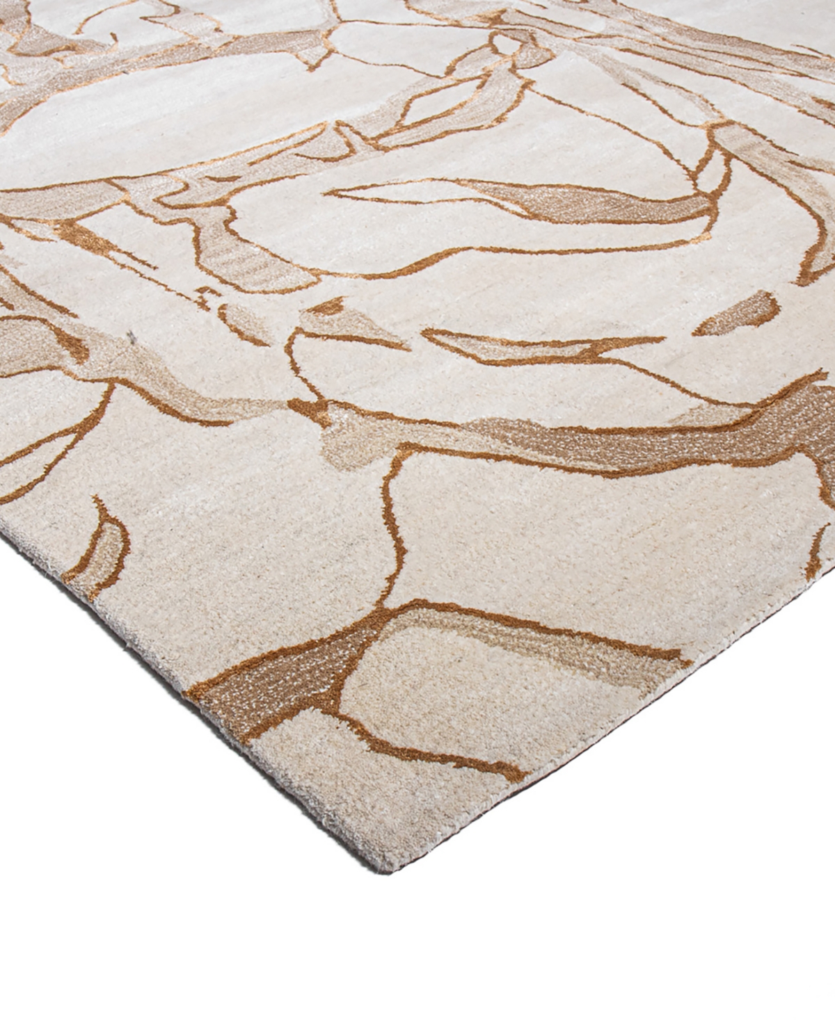 Shop Bb Rugs Downtown Hg365 3'9" X 5'9" Area Rug In Beige