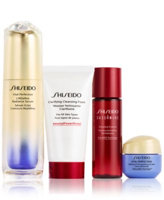 Shiseido 4-Pc. Lifting & Firming Ritual Skincare Set - Macy's