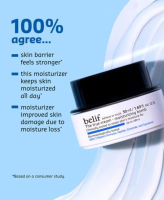 The True Cream Moisturizing Bomb With Peptide, Ceramide & Squalane, 1.69 oz.