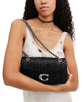 Quilted Tabby Medium Leather Shoulder Bag 26