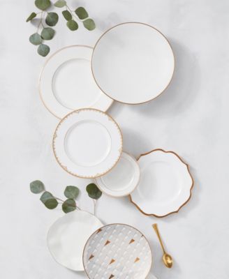 Federal Gold Appetizer Plate