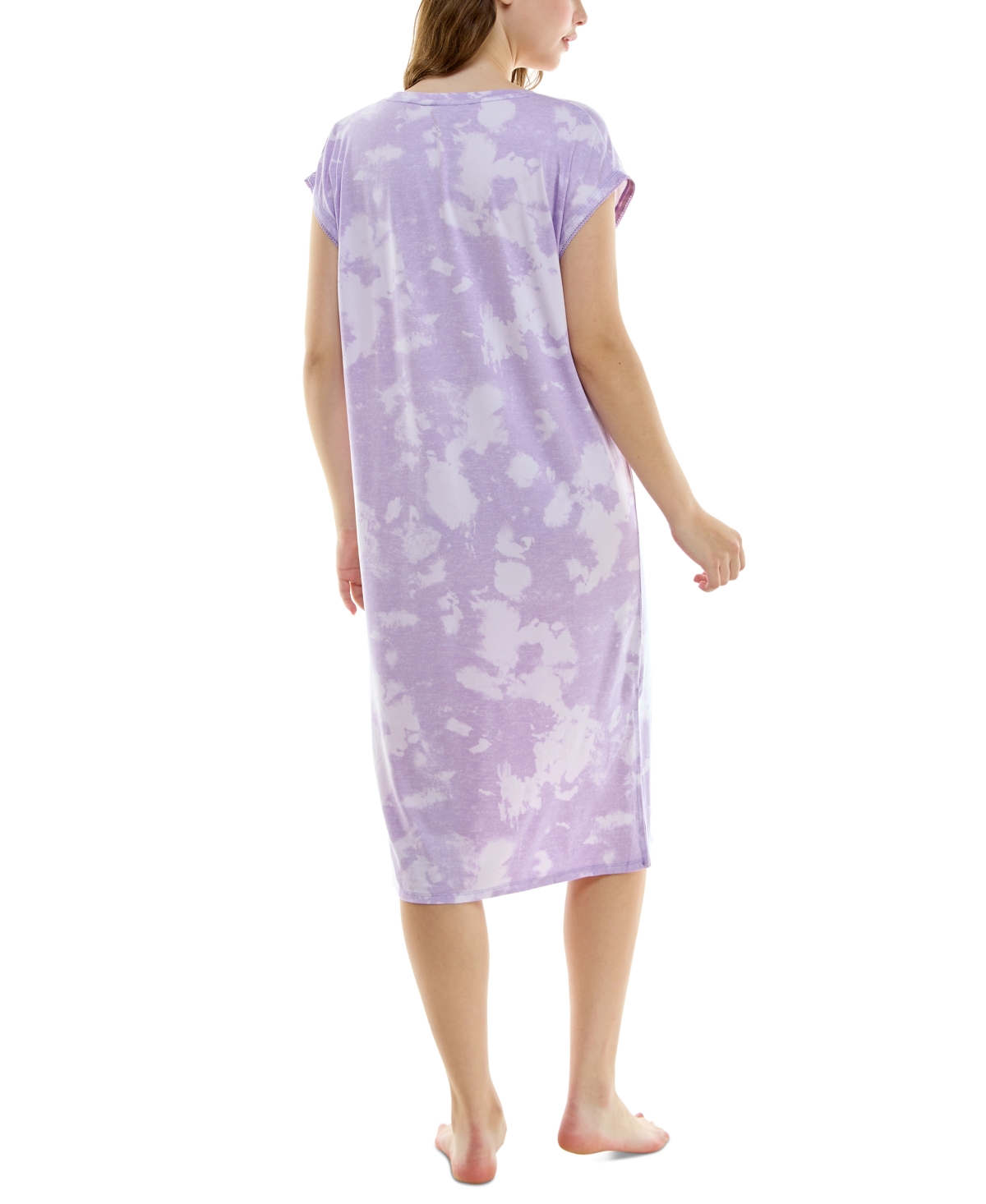 Roudelain Women's Printed Dolman-Sleeve Sleepshirt