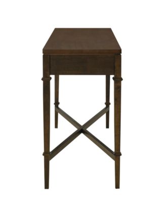 Martha Stewart Kenna 47.5" Fluted 2-Drawer Wood Storage Console Table