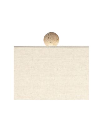 Cozumel 26 3/4" Tall Geometric Rustic Mid Century Modern Table Lamps Set of 2 Beige Living Room Off-White Shade