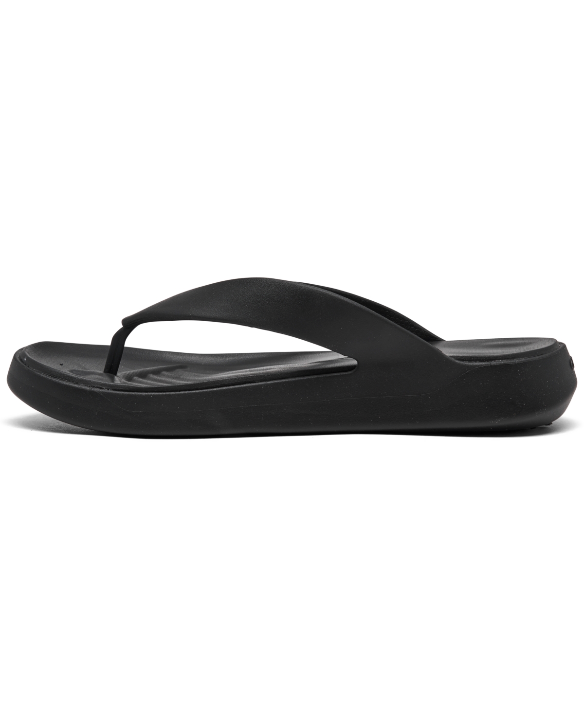 Shop Crocs Women's Getaway Low Casual Flip-flop Sandals From Finish Line In Black