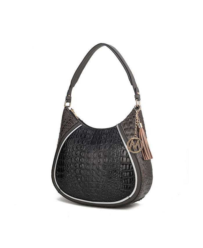 MKF Collection Naira Crocodile Woman Hobo Shoulder Handbag by Mia K ...